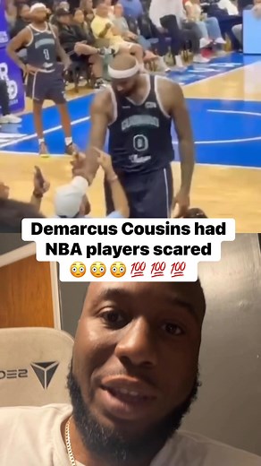 Demarcus Cousins had NBA players SCARED 🥴 #fypシ #NBA #basketball #DeMarcusCousins #viralvideochallenge | Ezzy2x