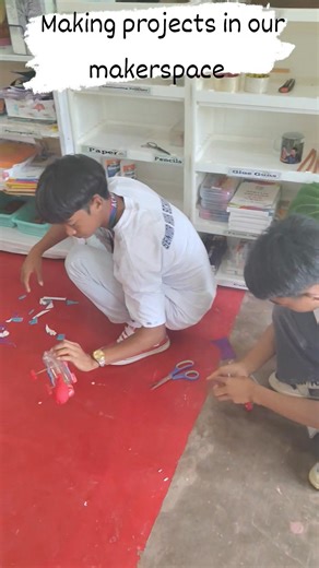 Making projects #acnhslibrary #makerspace | Alfonso Castañeda National High School Library