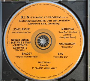Various - S.I.N.®'s Radio CD Program Vol. III