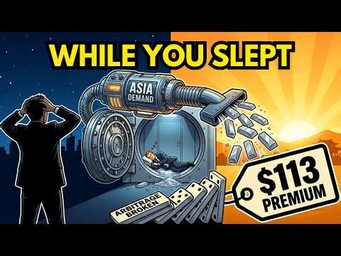 IT HAPPENED OVERNIGHT: Silver Explodes 7% as Asia Drains the Vaults
