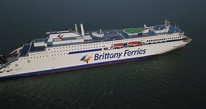 We're delighted to take delivery of our first LNG powered ferry, Salamanca ➡️ https://brittanyferriesnewsroom.com/sea-trials-and-simulators-brittany-ferries-takes-delivery-of-salamanca/ | Brittany Ferries