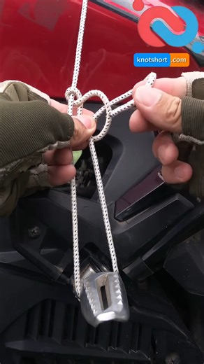 ⛓️ Secure Any Load with This Trucker’s Hitch! #knotshortchannel | Knot short channel
