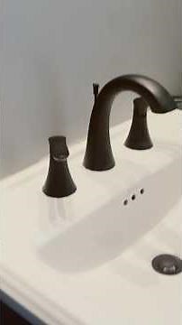 EASY DIY FAUCET HARDWARE MAKEOVER: Spray Painting Brushed Nickel to Matte Black!