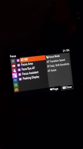 𝐂𝐥𝐢𝐜𝐤𝐢𝐭 𝐒𝐢𝐦𝐚𝐫 🇮🇳 on Instagram: "Smooth AF in Sony Camera for Cinematography. Smooth focus chahiye to ye settings krlo apne camera me. Sony camera autofocus setting .sonyalpha camera .wedding photographer #photographytips #photographyeducation #sonyalpha #cinematography #autofocus"