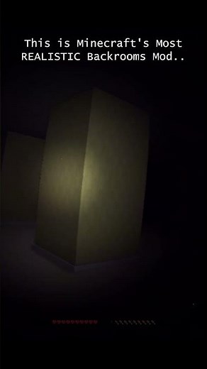 This is Minecraft's most REALISTIC Backrooms Mod..