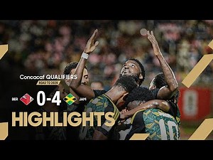 Bermuda vs Jamaica | Concacaf Qualifiers 2026 World Cup