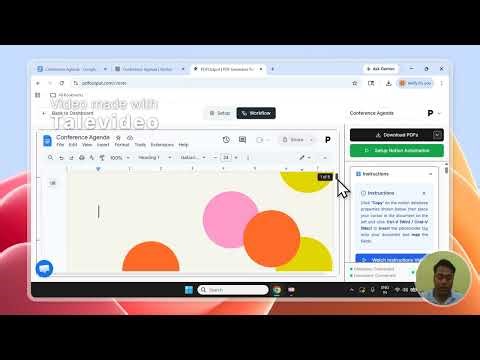 Automate Conference Agendas (Notion → PDF in Seconds)