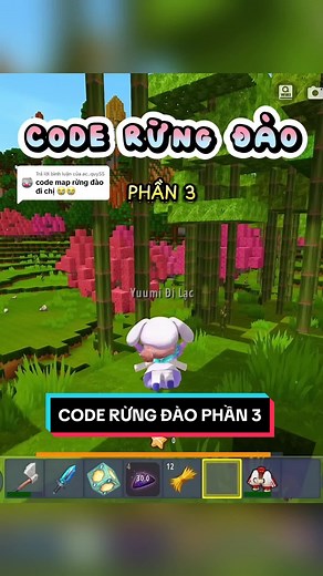 Code Rừng Đào Mới Nhất Trong Mini World