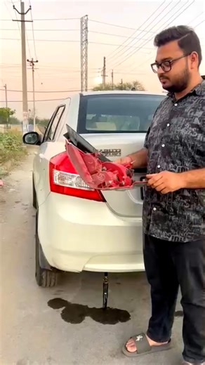 Customer ki gaadi ki light tod di or customer gussa hogya 🔥🙏 new tail lights installed in dzire 2013