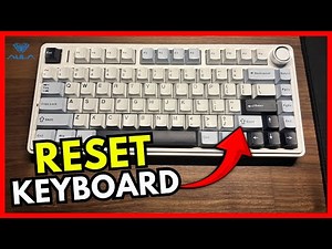 How To FACTORY RESET Aula F75 KEYBOARD (EASY) 2026