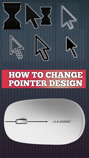 How to Change Mouse Pointer Design | Change The Design of Your Mouse Pointer @PCMobileOfficial