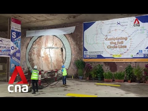 Circle Line 6 tunnelling works complete, 3 new stations set to open in 2026