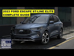 2023 FORD ESCAPE ST-LINE ELITE COMPLETE GUIDE