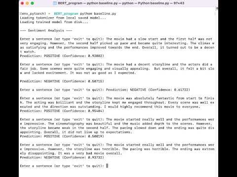 From NLTK to BERT: Build Your First AI Sentiment Model (IMDB Dataset + Python Tutorial)