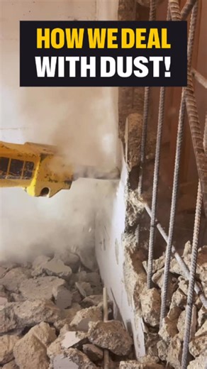 Contain It or Breathe It Dust Doesn’t Just “Go Away” When you’re breaking concrete, silica dust becomes airborne — and if it’s not contained, it spreads through the building and into the air people breathe. This isn’t just a mess — it’s a serious health hazard. How We Control Dust on Site We build full poly containment walls to seal the work area and prevent drift. Then we run negative air, which pulls dusty air through a specialized filter and exhausts clean, safe air outside the workspace. No 