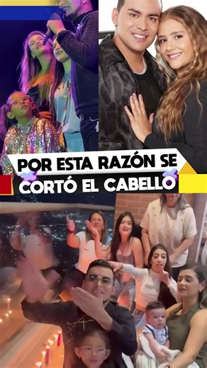 Por esta razón la esposa de Yeison Jiménez se cortó el cabello.#yeisonjimenez #esposa #matrimonio #amor