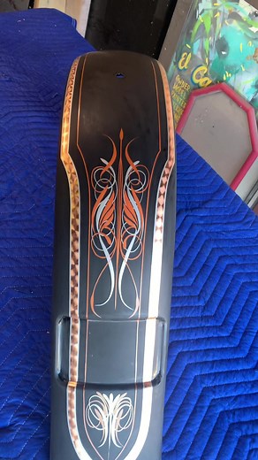 Magical Wizard and Freehand Pinstriping for Harley-Davidson