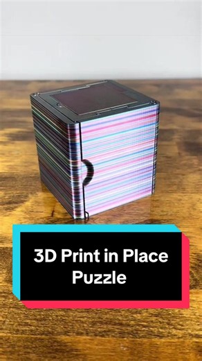3D Print In Place Puzzle – How to 3D Print In-Place Puzzle Parts