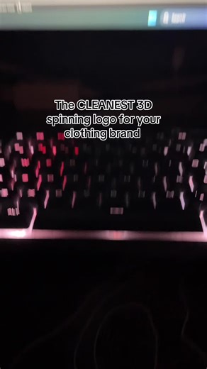 PERFECT FOR YOUR SHOPIFY WEBSITE, CLOTHING BRAND ADS, AND MORE‼️🤩 MESSAGE NOW FOR YOUR 3D SPINNING LOGO ANIMATION 👕📲 #logo #3d #clothingbrand #fashion #clothing