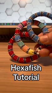 Rainbow Loom Hexafish Tutorial #rainbowloom #tutorial #fyp | Rainbowcraftworks