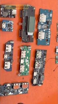 Lithium Battery Charger use Charging Module vs Powebank Module | #shorts