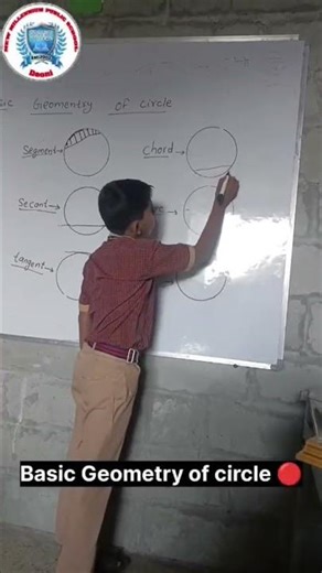 Basic geometry in circle🔴maths activity