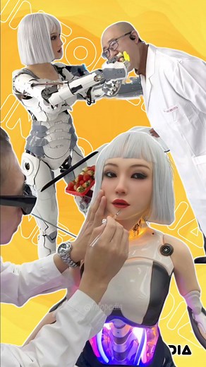 212K views · 1.8K reactions | Produksi masalah robot humanoid yang mirip dengan manusia #trending #virals #pengikut #history #infopedia #instagram #reels #information #reel #cosplay | Infopedia | Facebook