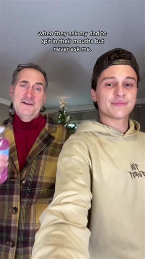 Dad vs Son: Spitting Prank Wars