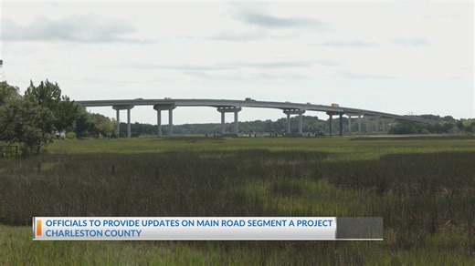 Charleston County to give update on Main Road segment A project