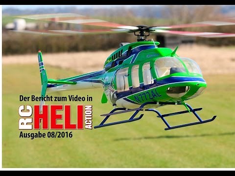 RC-Heli-Action: Super-Scale-Bell 407 von Roban