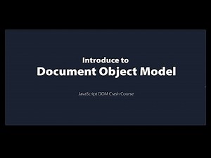 为初学者准备的：DOM 速成