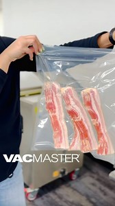 🥓 🍳 Share this with someone that deserves a fresh breakfast. 🌟 . . 💡Here are the vacuum sealing settings for bacon using the VacMaster VP320 . 🔒 Vacuum time: 30 seconds (recommended for the VP320) 🔒 Sealing time: .6 seconds (for 3-mil bags) 🔒 Cooling time: 2.6 (for 3-mil bags) . . #bacon #vacuumsealed #chambervacuumsealer #vacmasterfresh #foodiegram #breakfast #baconandeggs #freshnessguaranteed | VacMaster