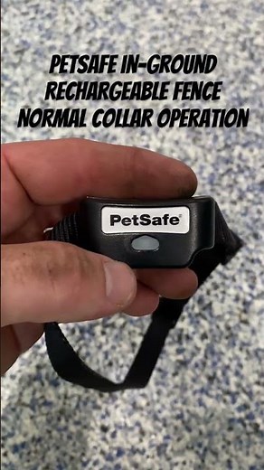 PETSAFE IN-GROUND FENCE TUTORIALS: PetSafe Rechargeable Fence Collar Receiver Normal Operation