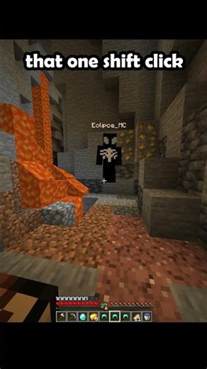That one shift click #minecraft #bestminecraftclips #gaming #memes #minecraftshorts