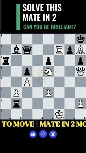 ♜ “White to Move — Can You Find the Mate in 2?” #chessgame #trending #shortvideo