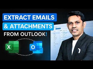 Outlook Automation for Office Work | Export Emails & Attachments in One Click