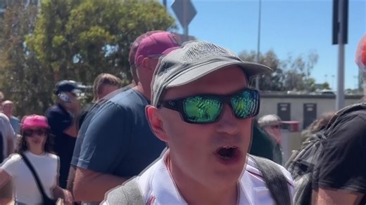 57K views · 2.6K reactions |  Peak excitement at Perth Stadium as...