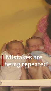 'Lessons have not been learned at East Kent Hospitals.’ Dan and Alison Halligan nearly lost one of their twin babies during delivery. | BBC Kent