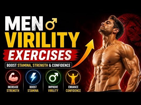 Best Men Virility Exercises | Boost Stamina & Strength Naturally / #menpower