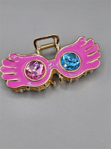 Luna Lovegood Harry Potter Hogwarts Glasses Hair Claw Clip - Etsy