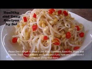Crispy Pickled Bean Sprouts Recipe