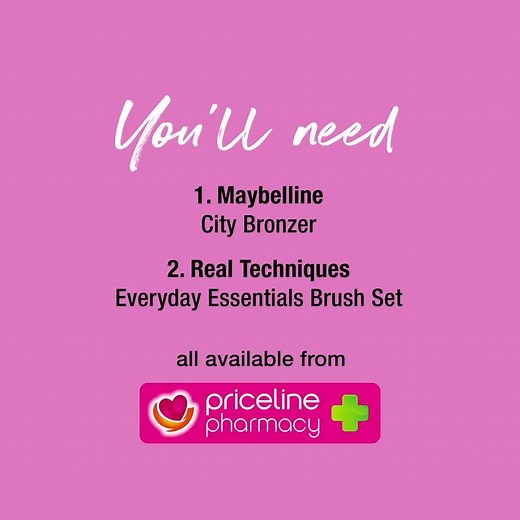 79 reactions · 3 comments | One product, four ways! Elle Ferguson is here to show how you can you use just one bronzer as a blush, contour, powder and eyeshadow! You can now shop a large range of bronzers in-store at Priceline using After Pay! | Priceline Australia | Facebook