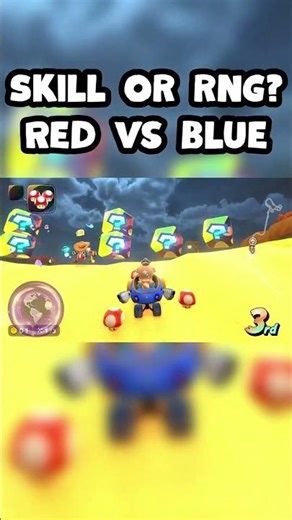 Skill Or RNG? | Red Vs Blue - Mario Kart World
