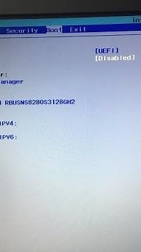 security boot pantalla negra netboot gobierno