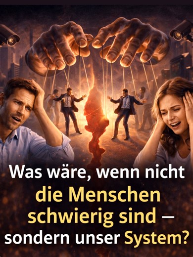 Nicht Menschen versagen – sondern unser herrschendes System 🔗 zum Blog-Artikel: https://martinglogger.de/knowledge-base/nicht-menschen-versagen-sondern-unser-herrschendes-system Es gibt Menschen, die sprengen das System. Kinder, die nicht still sitzen können. Die ausrasten. Die nicht passen. Über sie reden wir viel. Was wir seltener sehen: Das gleiche System scheitert auch bei Menschen, die völlig gesund sind. Kreativ. Motiviert. Eigenständig. Nicht laut. Nicht auffällig. Aber dauerhaft unpasse