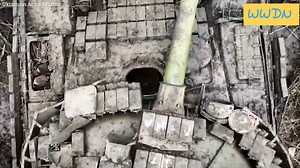 Moment when Ukrainian forces blow up Russian tanks using deadly drones with pinpoint accuracy. This footage was released by the Ukrainian Armed Forces and shows Russian tanks going up in flames. | WWDN