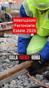 🚊 Viaggi in treno questa estate? Devi assolutamente conoscere le interruzioni ferroviarie previste!