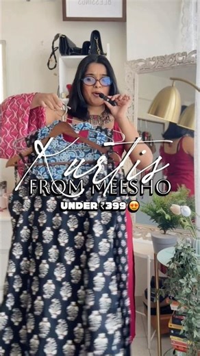 Meesho Finds | Kurtis under ₹399 👀 #ytshorts #meeshohaul #meeshofinds #meeshoshopping