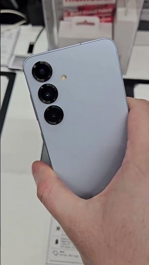 Samsung Galaxy S25 Icyblue Color Review #samsung #s25 #smartphone Buz mavisi