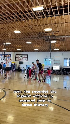 Record-Breaking Vertical Jump Achieved by Human - Watch Now!